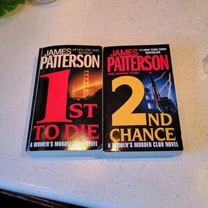 James Patterson Novel Set - 1st to Die & 2nd Chance